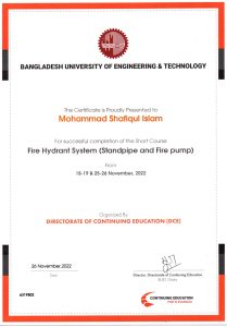 BUET-Certificate-Hydrant